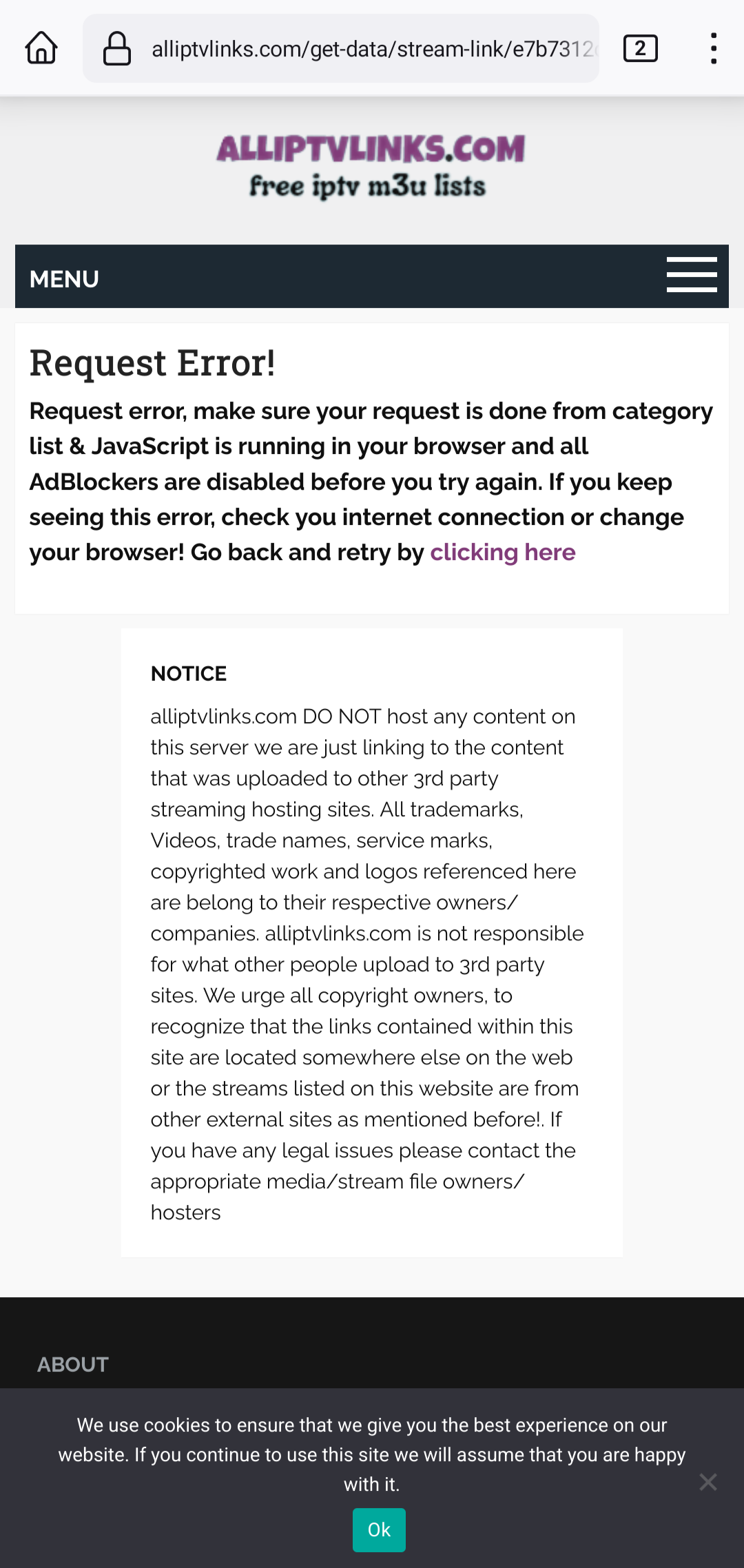 alliptvlinks.com · Issue #173633 · AdguardTeam/AdguardFilters · GitHub