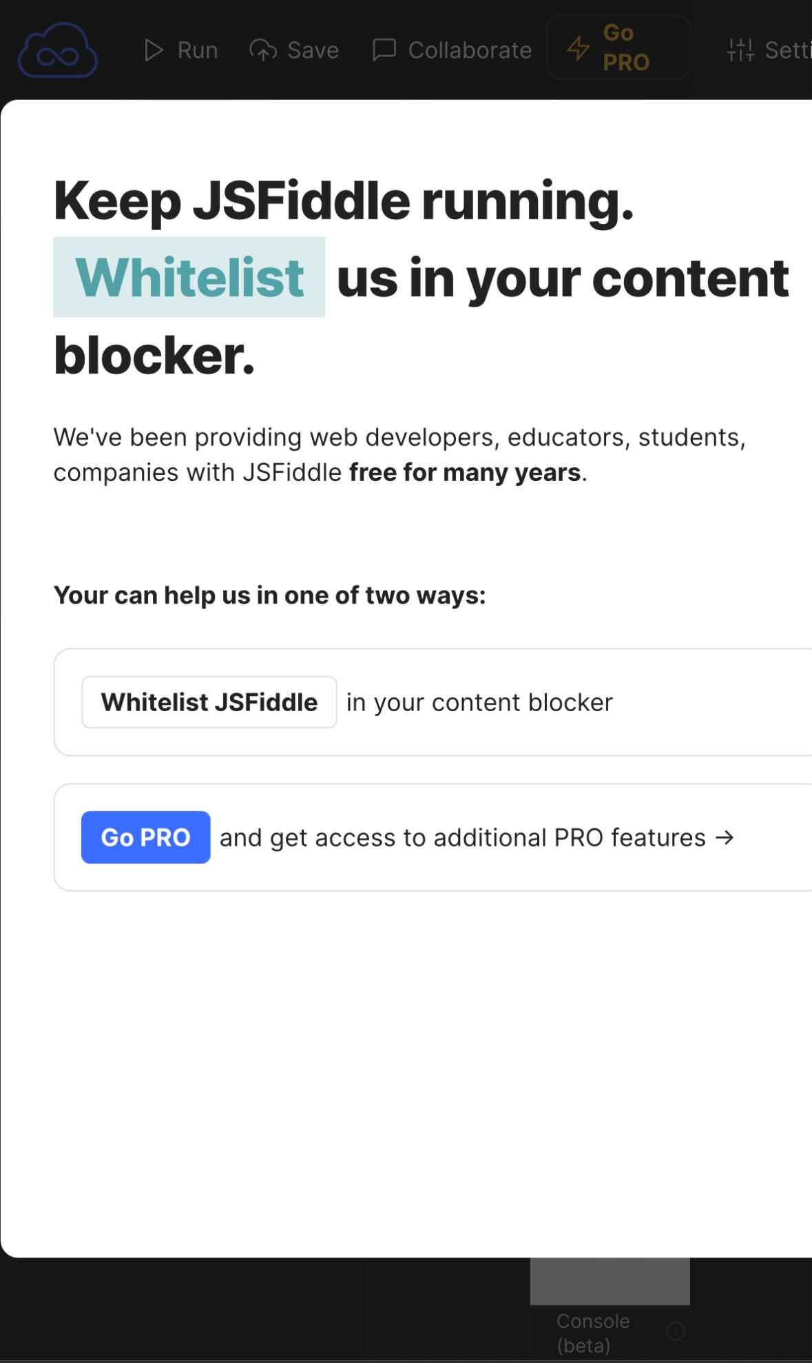 jsfiddle.net · Issue #176788 · AdguardTeam/AdguardFilters · GitHub