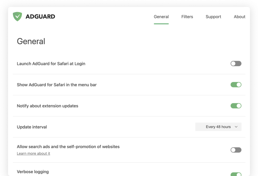 adguard for safari block hulu ads